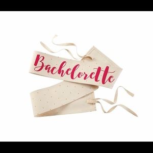 Bride sash